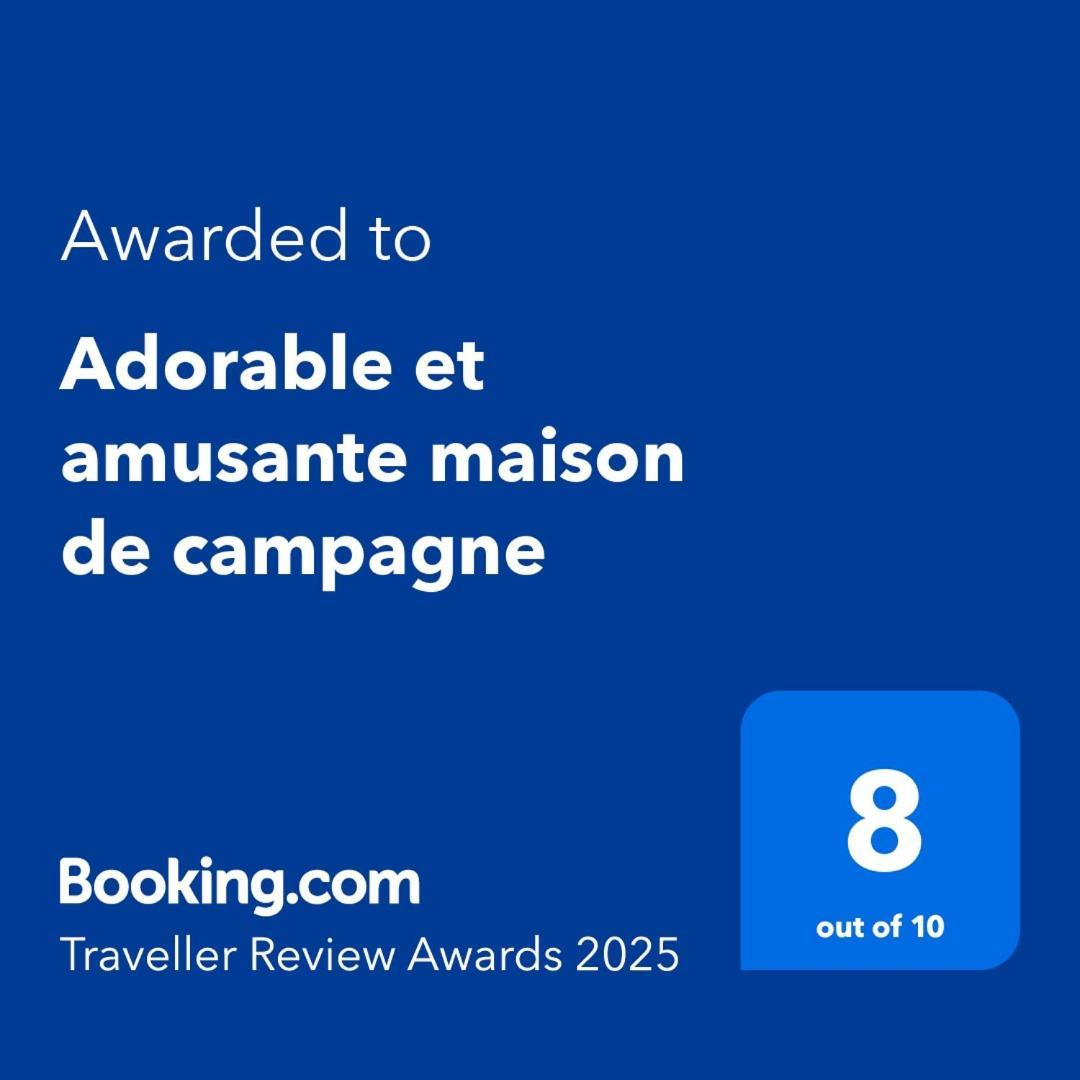 Adorable Et Amusante Maison De Campagne La Croix-sur-Ourcq エクステリア 写真